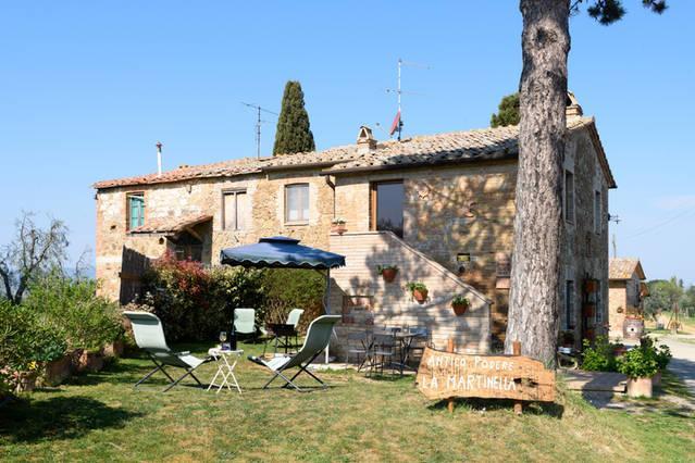 Antico Podere La Martinella San Quirico dʼOrcia المظهر الخارجي الصورة